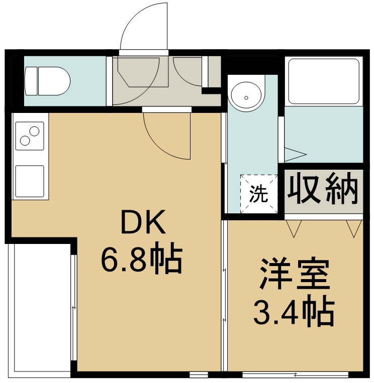 ソレイユ薬師堂 間取り図