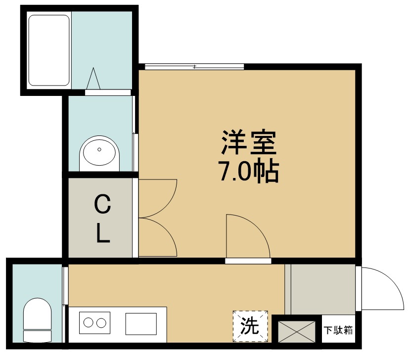 ＡＤＩＯＳ平成Ⅰ 間取り図