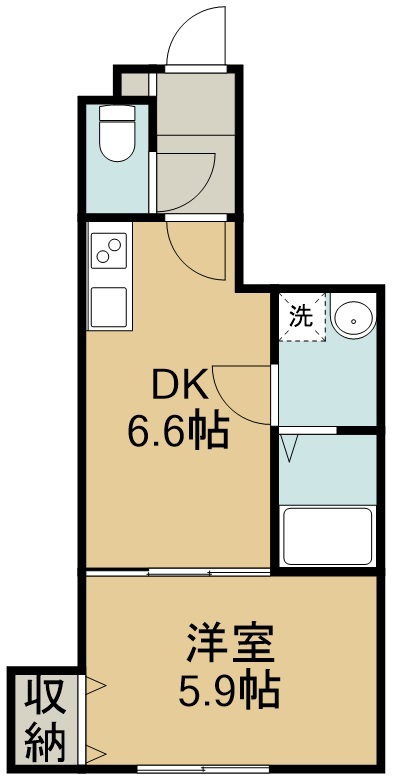 グレイスリーコート仙台 間取り図