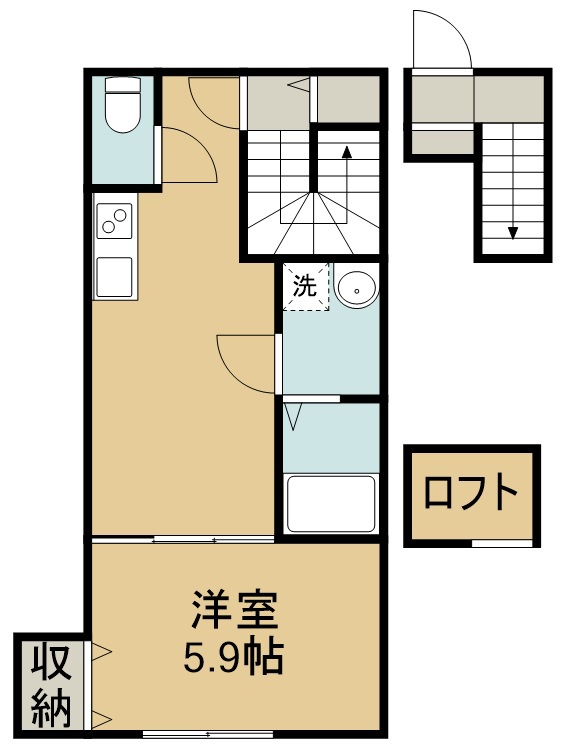 グレイスリーコート仙台 間取り図