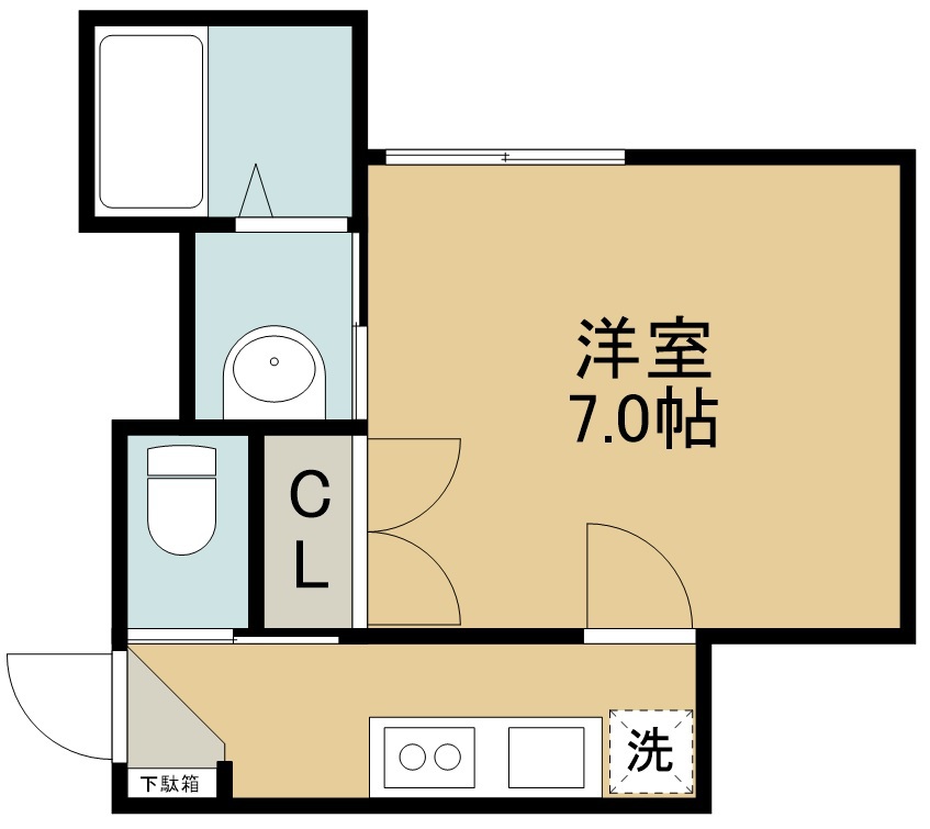 ＡＤＩＯＳ平成Ⅰ 間取り図