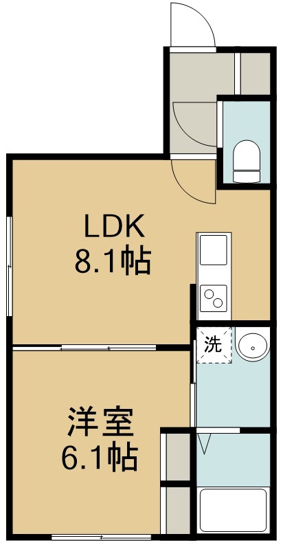 グレイスリーコート仙台 間取り図