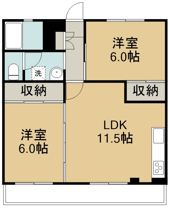 ミルフォード 間取り図