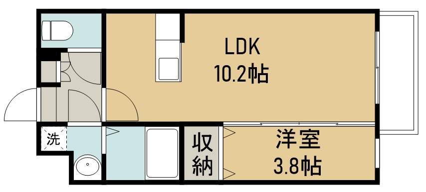 ＣＩＮＺＡ東仙台 間取り図