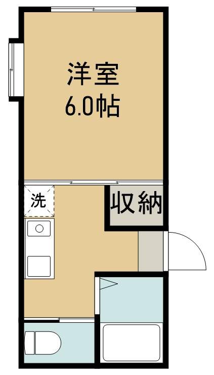 プランドビル銀杏町 間取り図