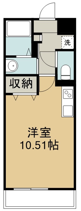 クオーレ連坊 間取り図