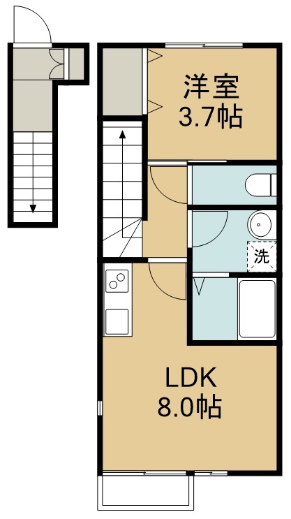 エクシリア高砂 間取り図