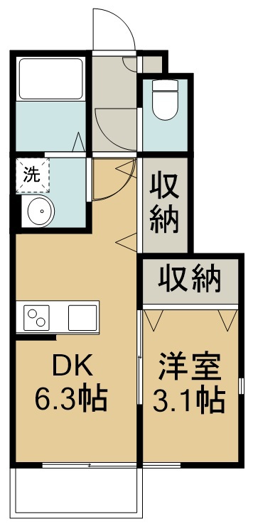 エクシリア高砂 間取り図