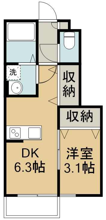 エクシリア高砂 間取り図