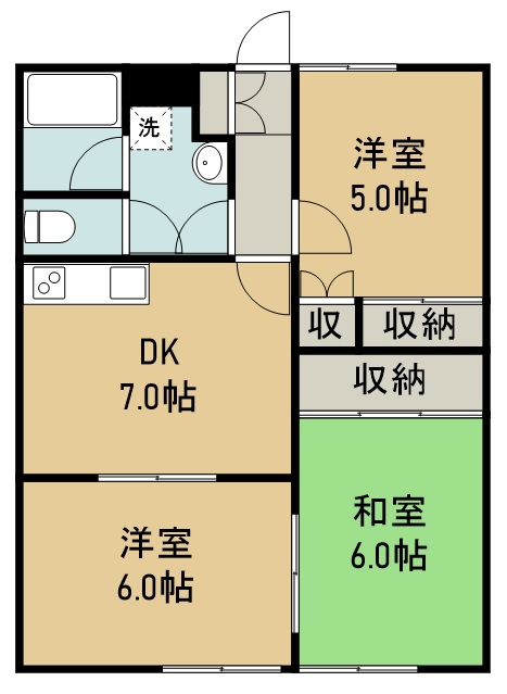 ファミリア田子 間取り図