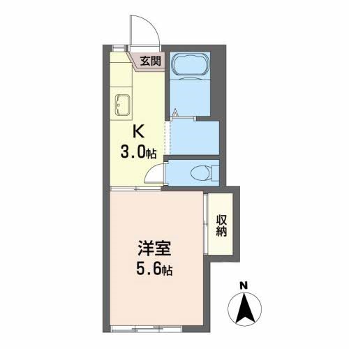 ライラックＡ 間取り図