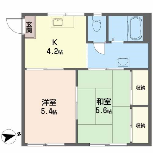 イーストパーク３００ 102号室 間取り