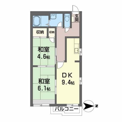 アトム１ 間取り図