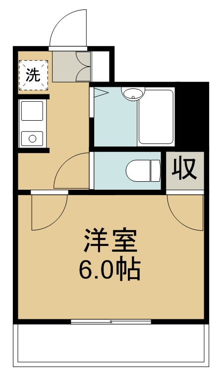 アルページュ若林 間取り図