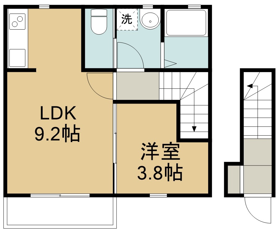 セレネⅠ 間取り図