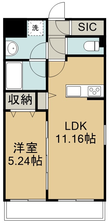 ＭＴＩマンション仙台卸町 間取り図