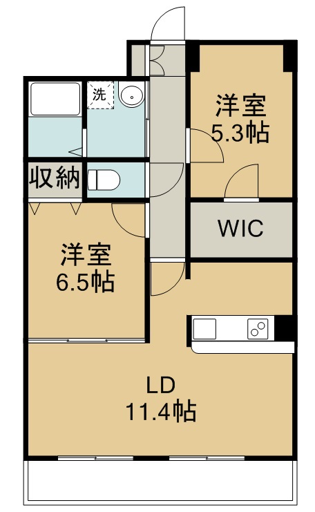 ベルセゾン 間取り図