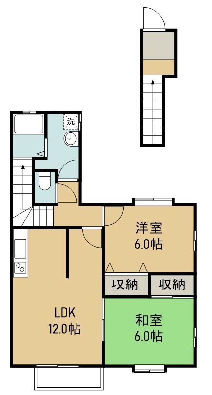 ハイツＫⅢ 間取り図