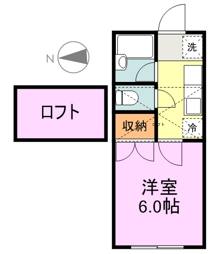 ビカインド 間取り図