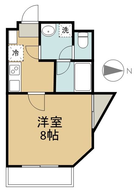 サンヒルズＳＳＫⅡ 305号室 間取り