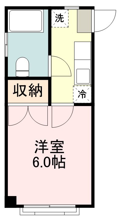 アオトハイツ 105号室 間取り