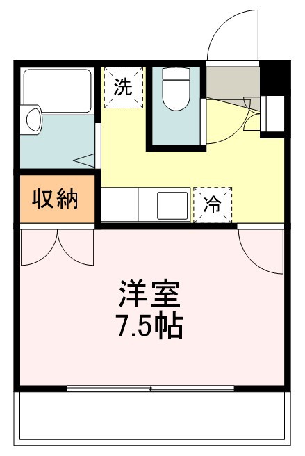 日の出ハイツ 間取り図