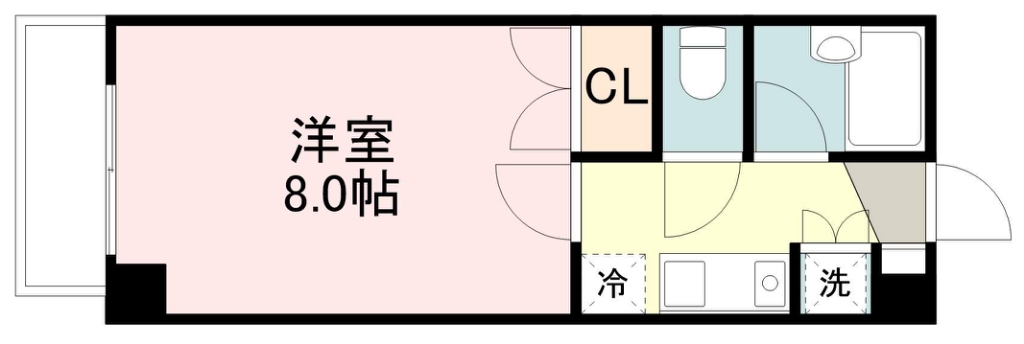 ホットハウス台原森林公園 間取り図