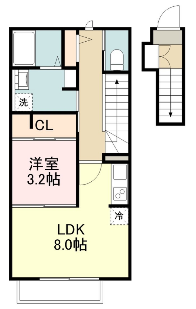 ＳＥＬＥＮＥⅡ 間取り図