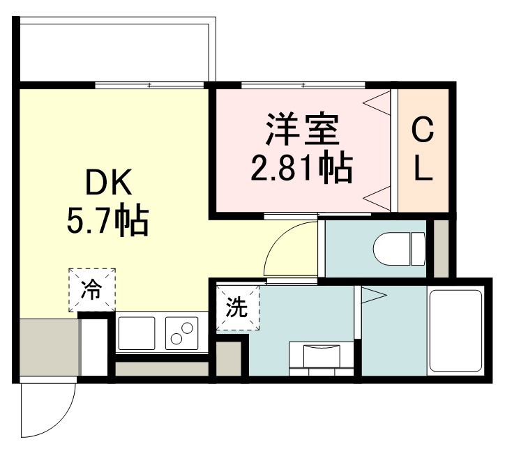 昇龍Ⅲ 間取り図