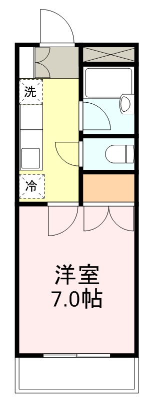 アバンザ鵬圖 間取り図