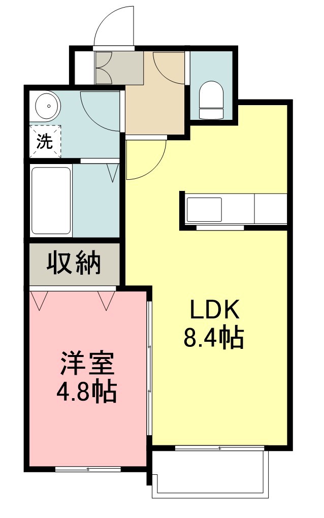 プロモ河原町 間取り図