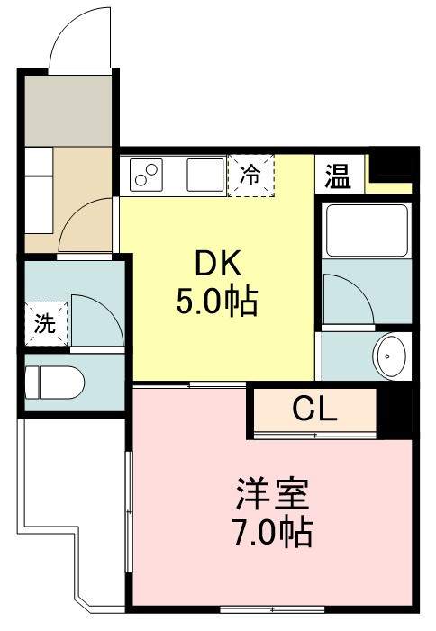 Ｉｎ－Ｔｏｗｎｅｒ二日町 間取り図