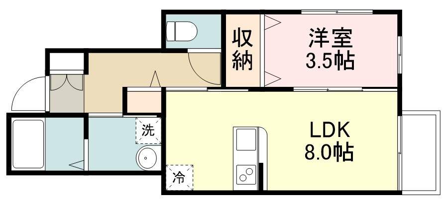 ｔｅｒｒａｃｅ長町南 間取り図