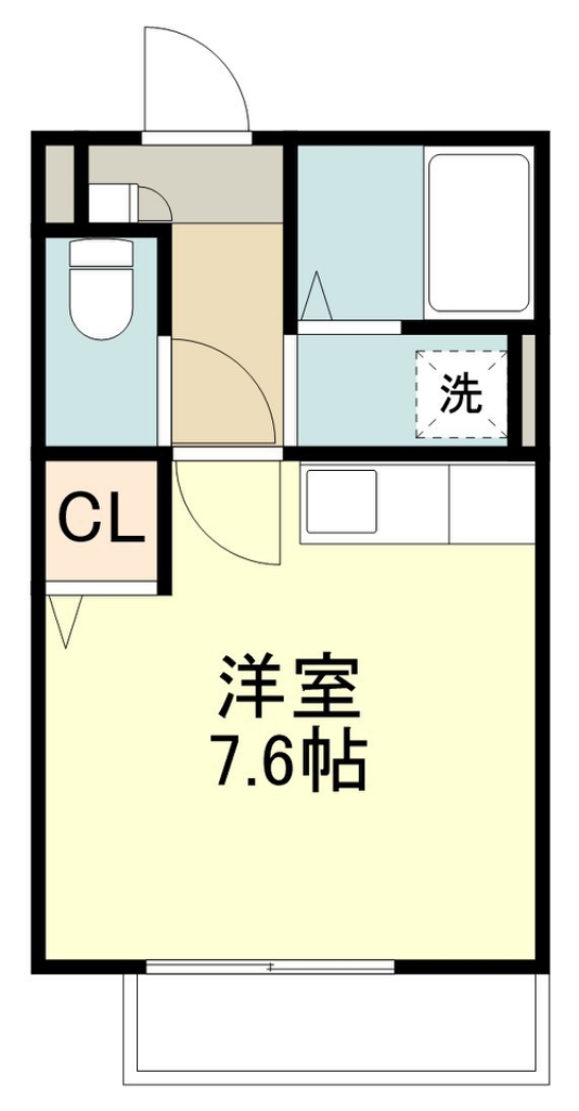 ソレイユＥ・Ⅱ 101号室 間取り