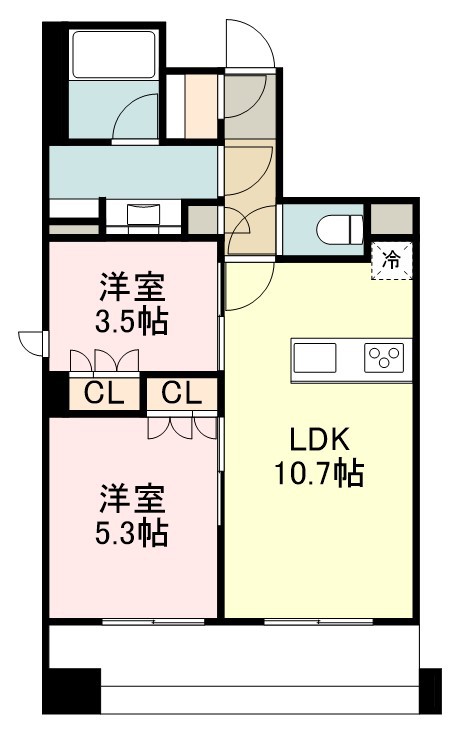 パークアクシス仙台西公園 間取り図