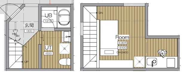 コートヤード 間取り図