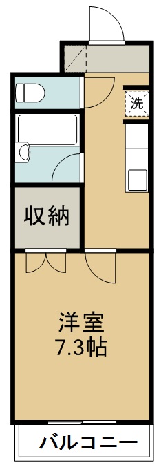 ハピネス上飯田 間取り図