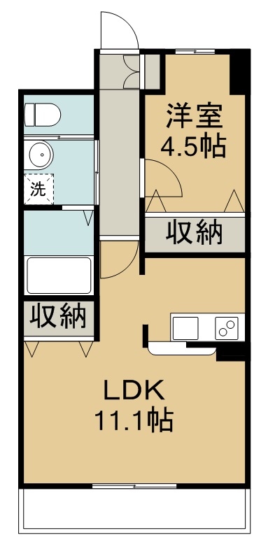 新田東レジデンス 間取り図