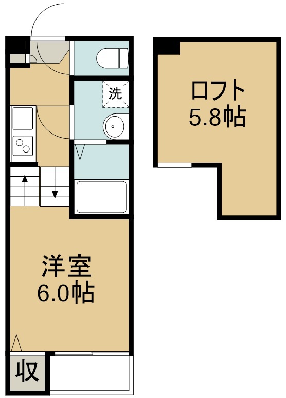 Ｃｅｄｒｅ　薬師堂 間取り図