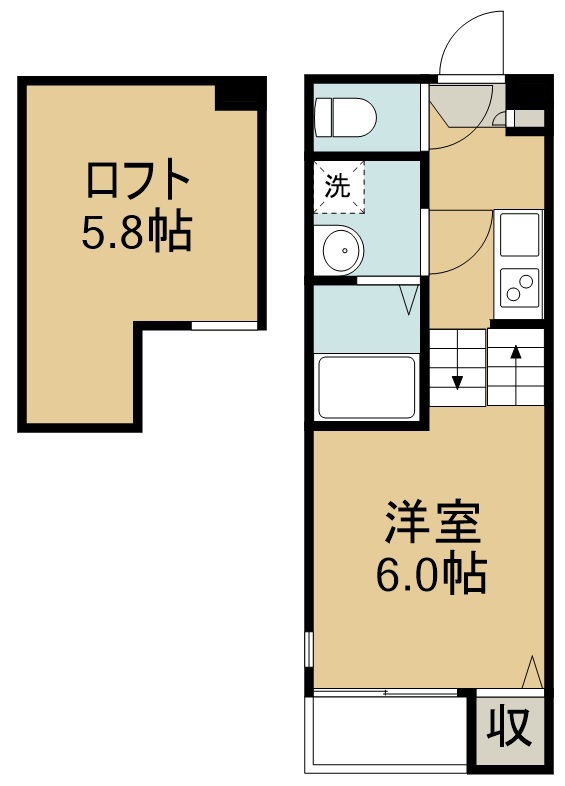 Ｃｅｄｒｅ　薬師堂 間取り図