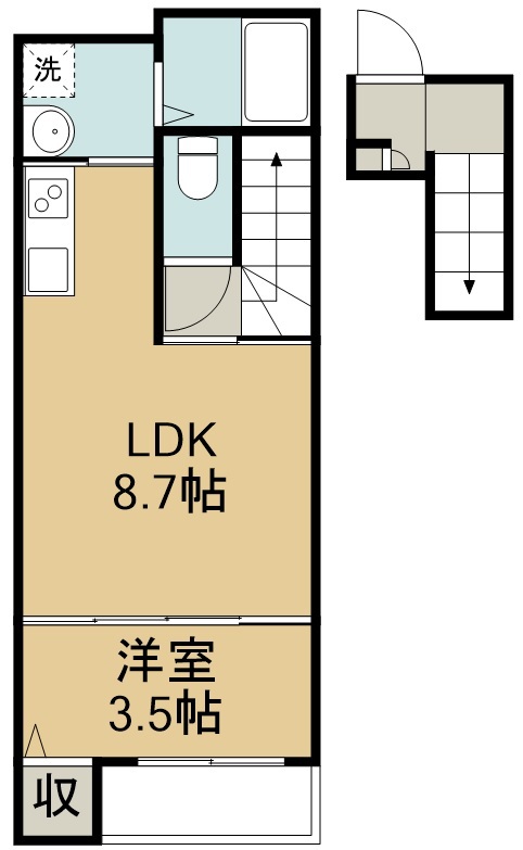 Ｌｉｂｒａ　Ｃｏｕｒｔ　文化町 間取り図