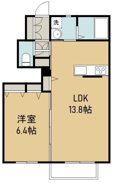 シャーメゾンプランドールＢ 間取り図