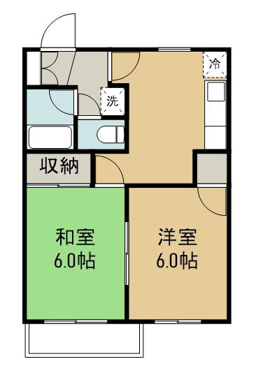 メイゾン青葉 間取り図