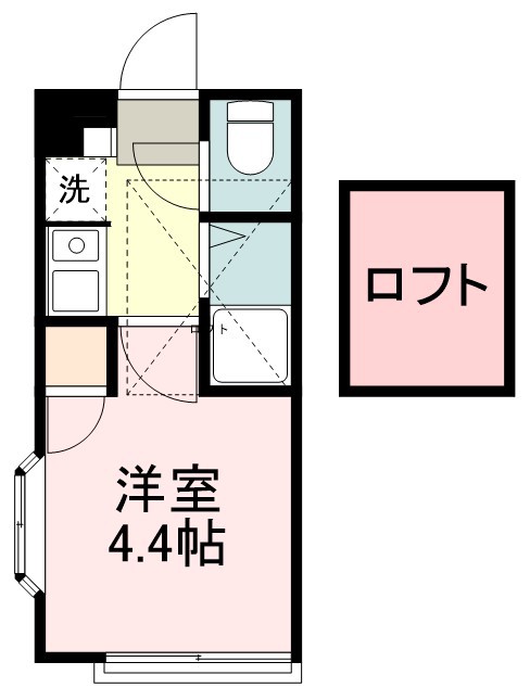 アップルハウス自由ヶ丘 間取り図