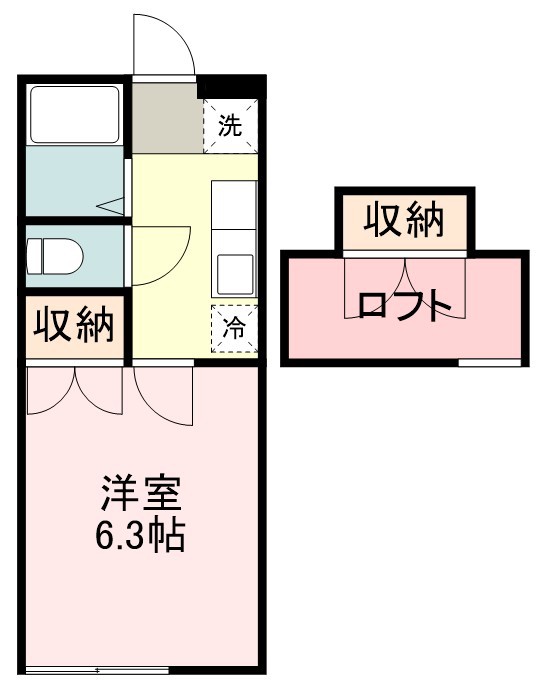 アーバンシティ南光台東 間取り図