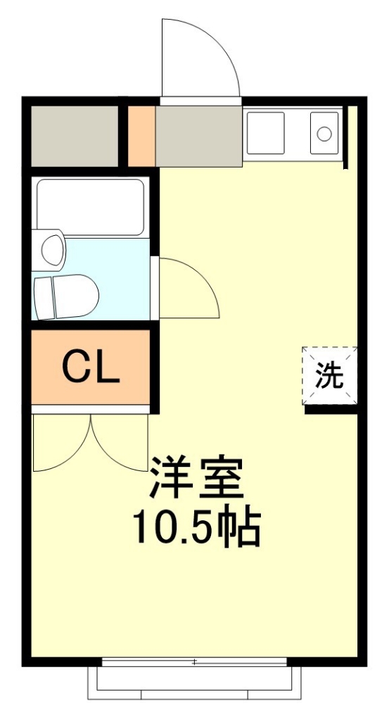 メゾン落合 間取り図