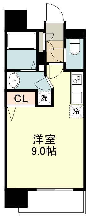 １０８二十人町 903号室 間取り