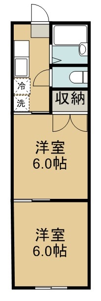 サニーライフ国見ヶ丘 103号室 間取り