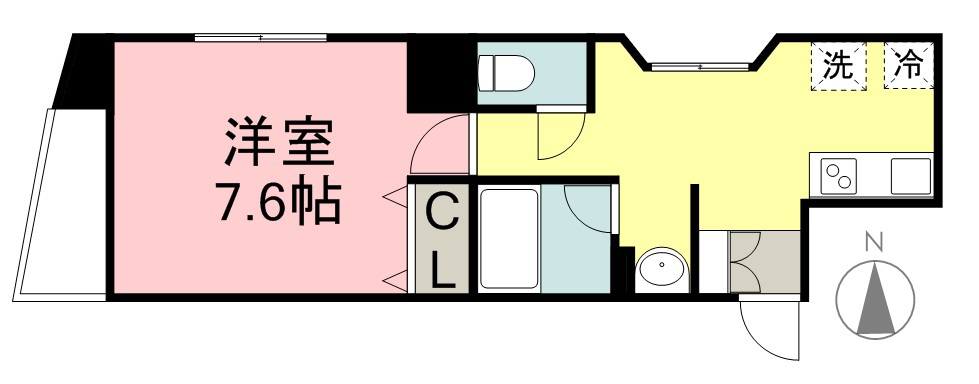 ＴＣ支倉 602号室 間取り