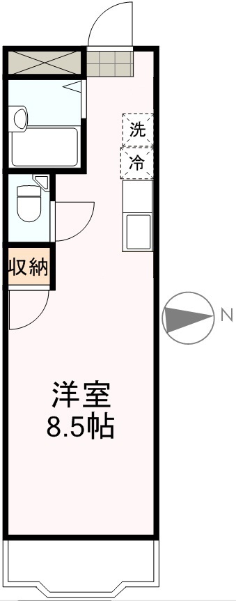 フローレンス旭ヶ丘 間取り図